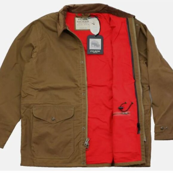 Filson Other - Filson Cover Cloth Mile Marker Coat Ducks Unlimited Men's Size Rugged Tan New